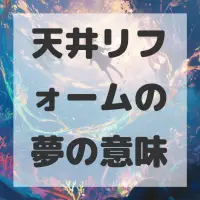 天井リフォームの夢のサムネイル画像