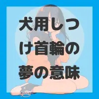 犬用しつけ首輪の夢のサムネイル画像