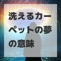 洗えるカーペットの夢のサムネイル画像