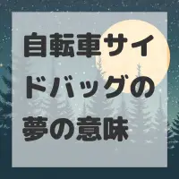 自転車サイドバッグの夢のサムネイル画像