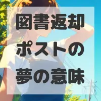 図書返却ポストの夢のサムネイル画像