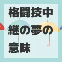 格闘技中継の夢のサムネイル画像
