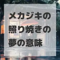メカジキの照り焼きの夢のサムネイル画像
