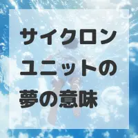 サイクロンユニットの夢のサムネイル画像