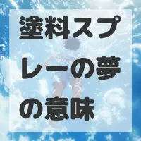 塗料スプレーの夢のサムネイル画像