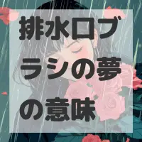 排水口ブラシの夢のサムネイル