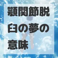 顎関節脱臼の夢のサムネイル画像