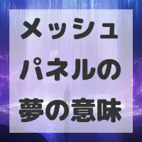 メッシュパネルの夢のサムネイル画像