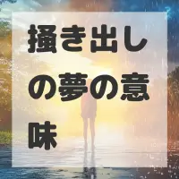 掻き出しの夢のサムネイル画像