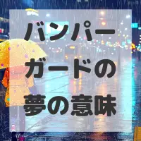 バンパーガードの夢のサムネイル画像