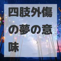 四肢外傷の夢のサムネイル画像