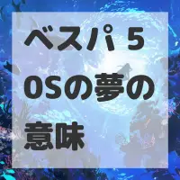 ベスパ 50Sの夢のサムネイル