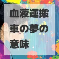 血液運搬車の夢のサムネイル画像