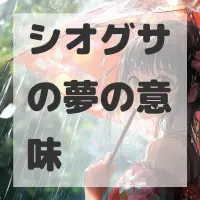 シオグサの夢のサムネイル画像