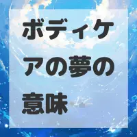 ボディケアの夢のサムネイル画像