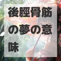 後脛骨筋の夢のサムネイル