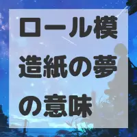 ロール模造紙の夢のサムネイル画像