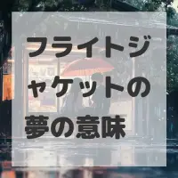 フライトジャケットの夢のサムネイル画像