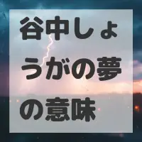 谷中しょうがの夢のサムネイル画像