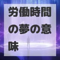 労働時間の夢のサムネイル画像