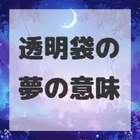透明袋の夢のサムネイル画像