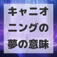 キャニオニングの夢のサムネイル画像