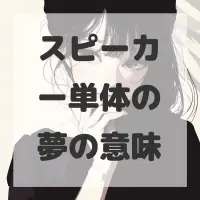 スピーカー単体の夢のサムネイル画像