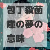 包丁殺菌庫の夢のサムネイル