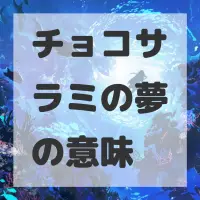 チョコサラミの夢のサムネイル画像