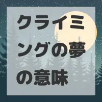 クライミングの夢のサムネイル画像