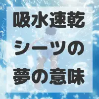 吸水速乾シーツの夢のサムネイル画像