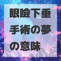 眼瞼下垂手術の夢のサムネイル画像