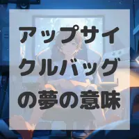 アップサイクルバッグの夢のサムネイル画像