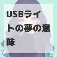 USBライトの夢のサムネイル画像