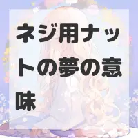 ネジ用ナットの夢のサムネイル画像