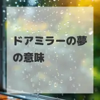 ドアミラーの夢のサムネイル画像