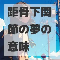距骨下関節の夢のサムネイル画像