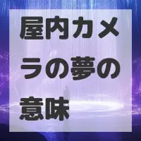 屋内カメラの夢のサムネイル画像