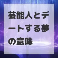 芸能人とデートする夢のサムネイル画像
