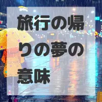 旅行の帰りの夢のサムネイル画像