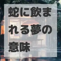 蛇に飲まれる夢のサムネイル画像