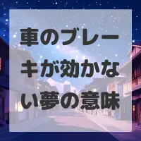 車のブレーキが効かない夢のサムネイル画像
