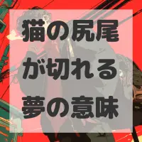 猫の尻尾が切れる夢のサムネイル画像