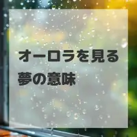 オーロラを見る夢のサムネイル画像