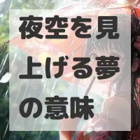 夜空を見上げる夢のサムネイル画像