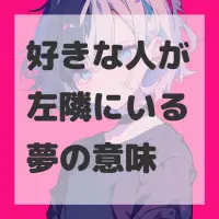 好きな人が左隣にいる夢のサムネイル画像