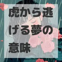 虎から逃げる夢のサムネイル画像