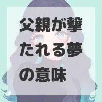父親が撃たれる夢のサムネイル画像