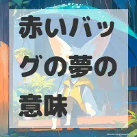 赤いバッグの夢のサムネイル画像