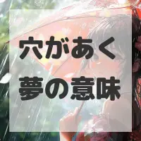 穴があく夢のサムネイル画像